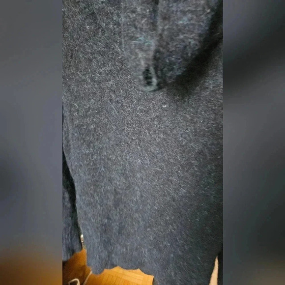 Babaton Aritzia Alpaca Wool  Blend Turtleneck Boxy Oversized Boho sz Small - Picture 15 of 16